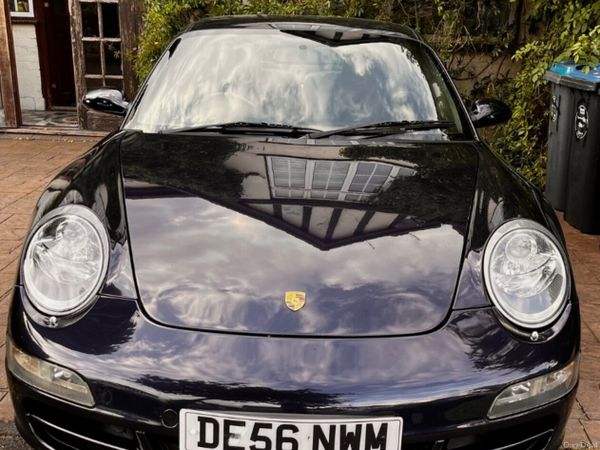 Porsche 911 Coupe, Petrol, 2007, Blue