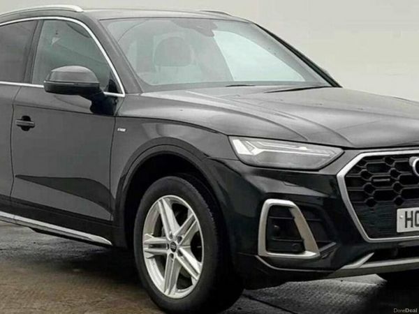 Audi Q5 SUV, Diesel Hybrid, 2022, Black