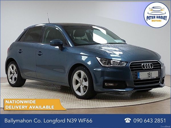 Audi A1 Hatchback, Diesel, 2015, Blue