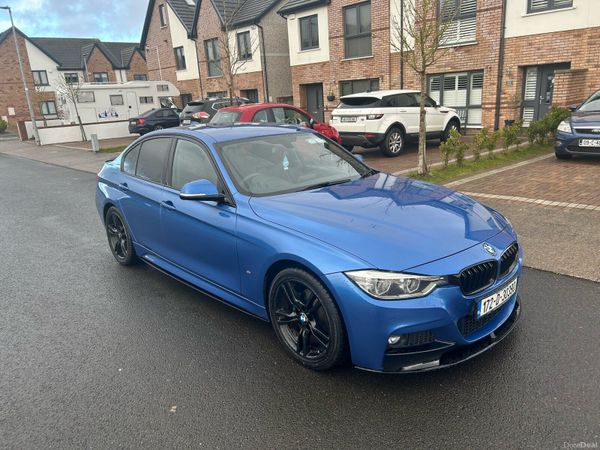 BMW 3-Series Saloon, Petrol Plug-in Hybrid, 2017, Blue