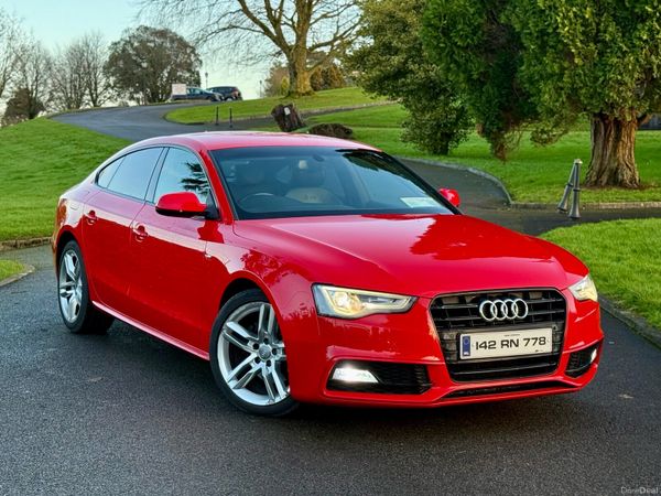 Audi A5 Hatchback, Diesel, 2014, Red