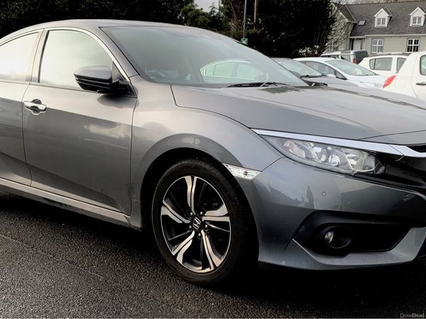 Honda Civic Saloon, Petrol, 2020, Grey