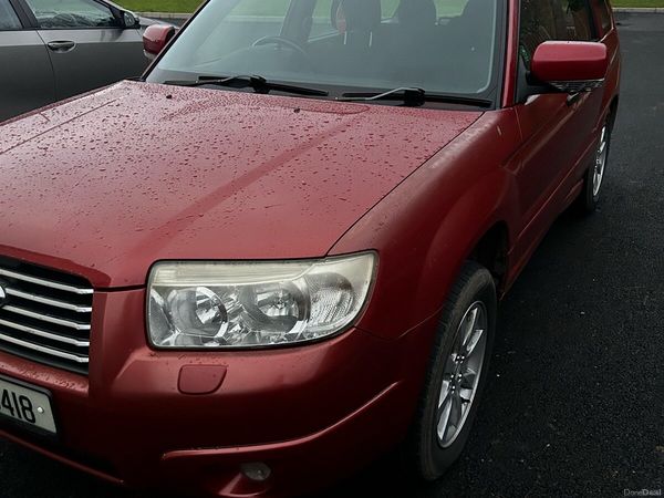 Subaru Forester SUV, Petrol, 2007, Red