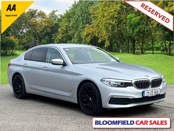BMW 5-Series Saloon, Diesel, 2017, Grey