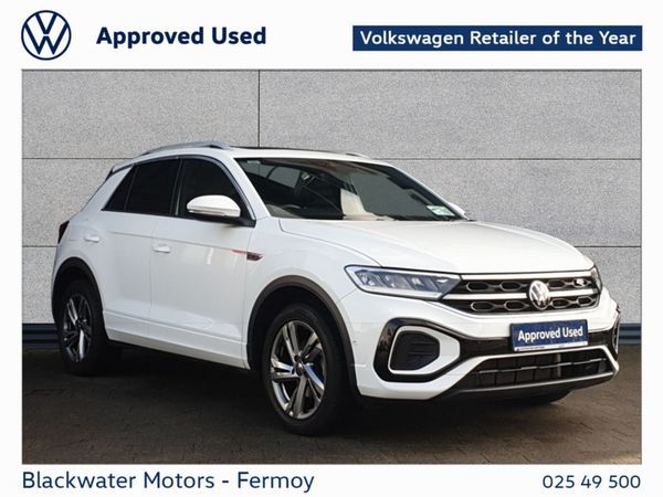 Volkswagen T-Roc SUV, Petrol, 2023, White