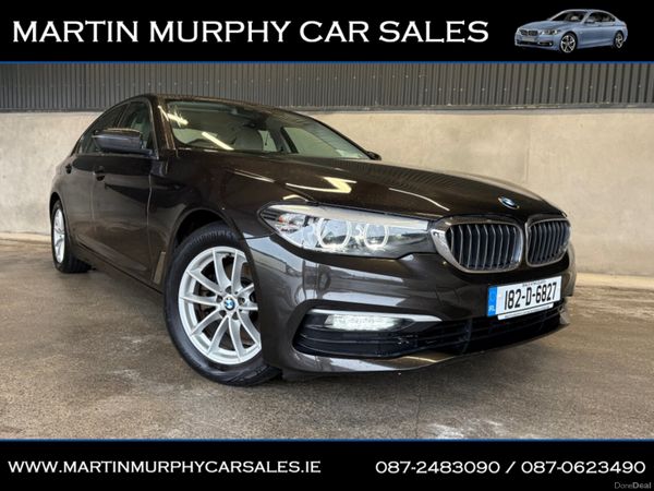 BMW 5-Series Saloon, Diesel, 2018, Brown