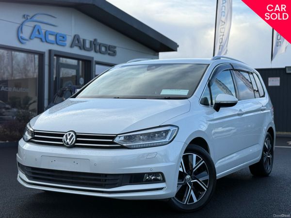 Volkswagen Touran MPV, Diesel, 2020, White
