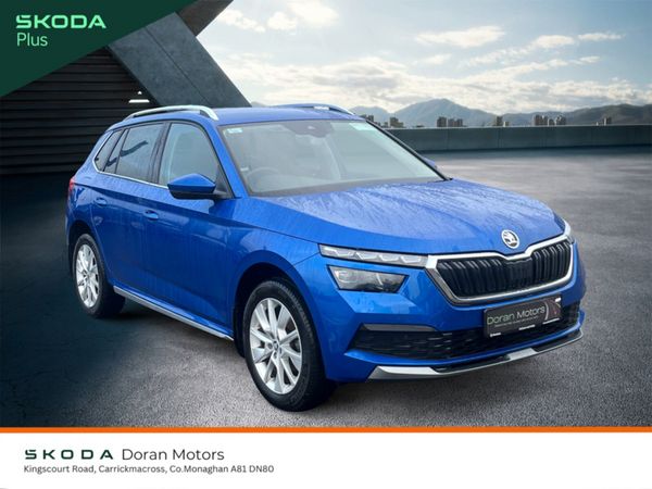 Skoda Kamiq Hatchback, Petrol, 2023, Blue