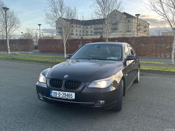 BMW 5-Series Saloon, Diesel, 2009, Black