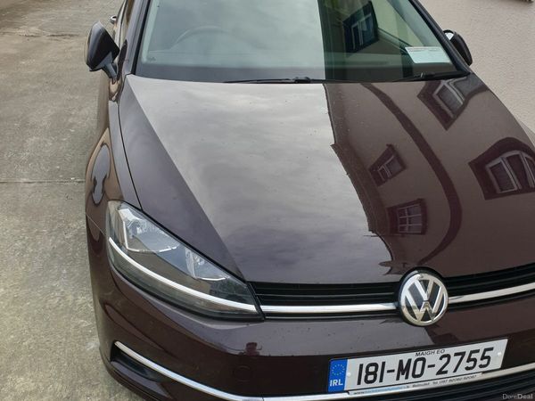 Volkswagen Golf Hatchback, Diesel, 2018, Black