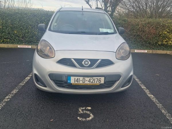 Nissan March Hatchback, Petrol, 2014, Silver