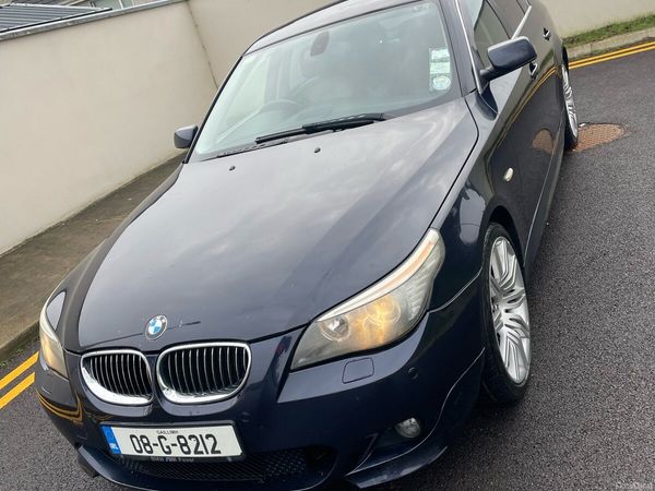 BMW 5-Series Saloon, Diesel, 2008, Blue