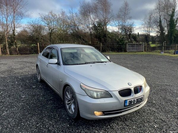 BMW 5-Series Saloon, Diesel, 2008, Silver