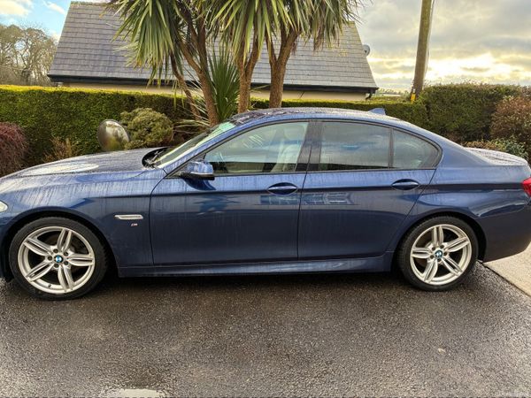 BMW 5-Series Saloon, Diesel, 2016, Blue