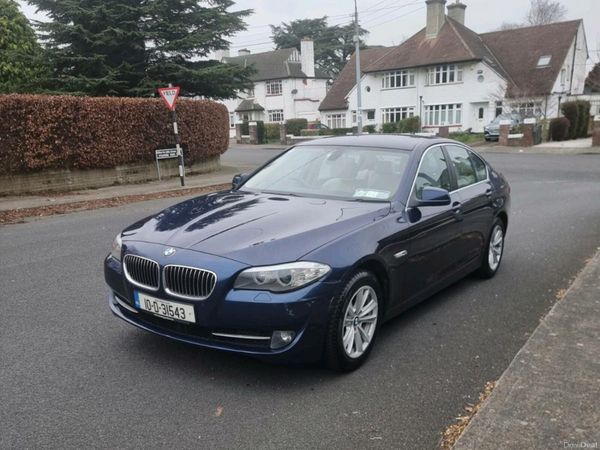 BMW 5-Series Saloon, Diesel, 2010, Blue