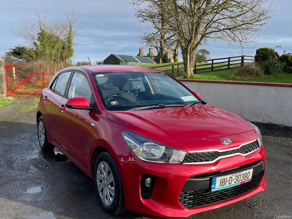 Kia Rio Hatchback, Petrol, 2018, Red