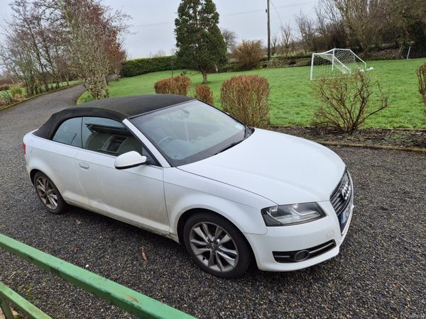 Audi A3 Convertible, Diesel, 2012, White