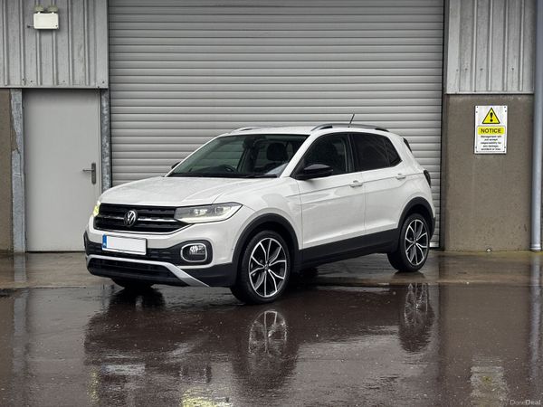 Volkswagen T-Cross SUV, Petrol, 2022, Grey