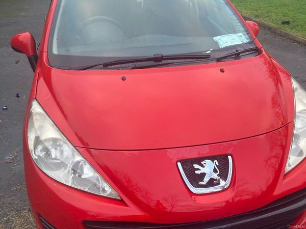 Peugeot 207 Hatchback, Diesel, 2010, Red