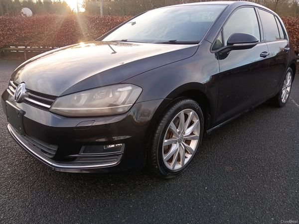 Volkswagen Golf Hatchback, Petrol, 2014, Black