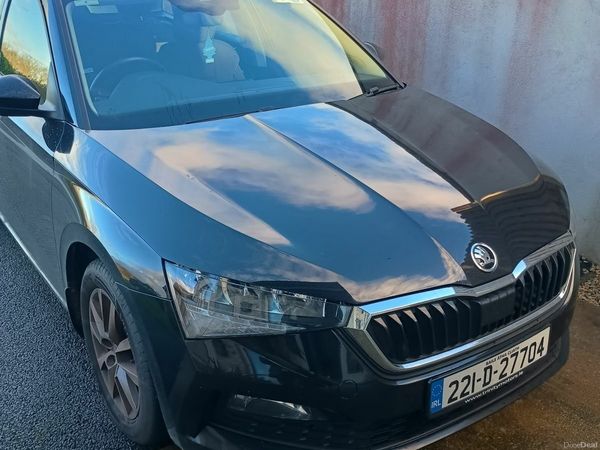 Skoda Scala Hatchback, Petrol, 2022, Black