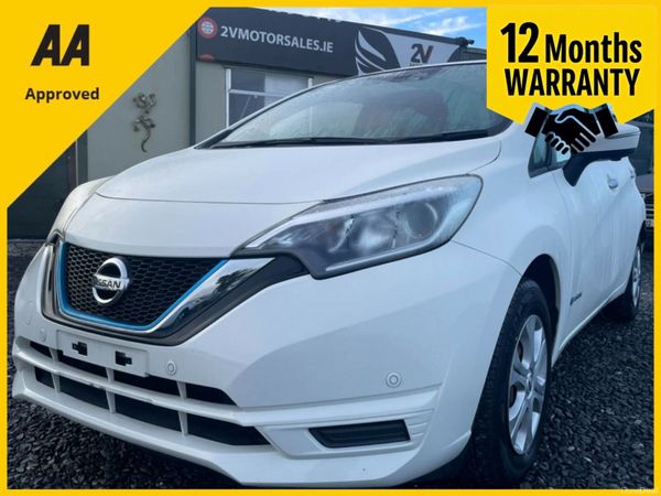 Nissan Note Hatchback, Petrol Hybrid, 2020, White
