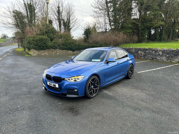 BMW 3-Series Saloon, Diesel, 2017, Blue