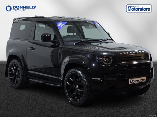 Land Rover Defender Estate, Diesel, 2021, Black