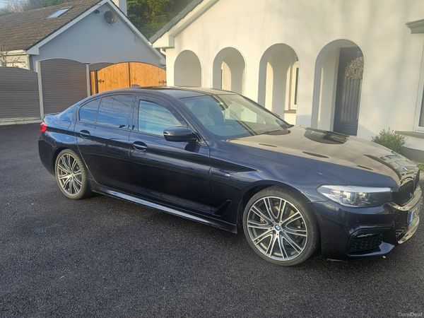 BMW 5-Series Saloon, Diesel, 2019, Black