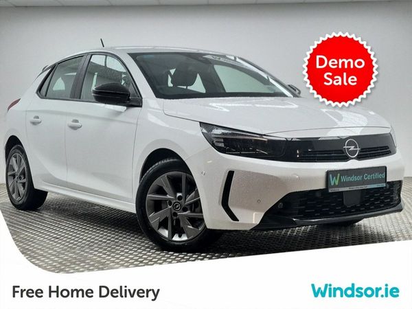 Opel Corsa Hatchback, Petrol Hybrid, 2025, White