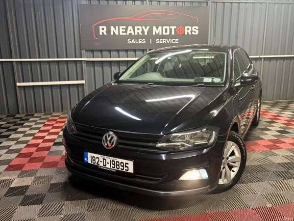 Volkswagen Polo Hatchback, Petrol, 2018, Black