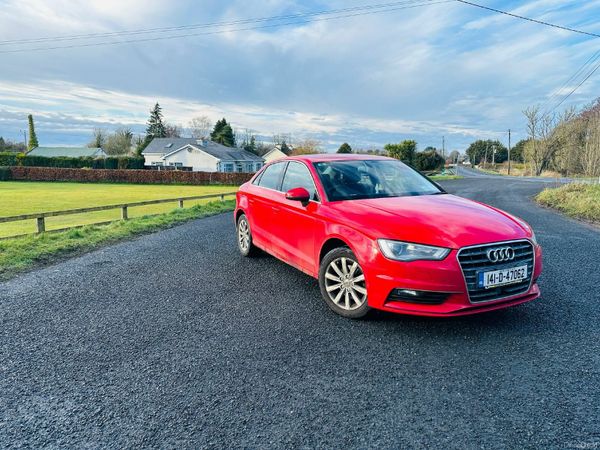 Audi A3 Saloon, Petrol, 2014, Red