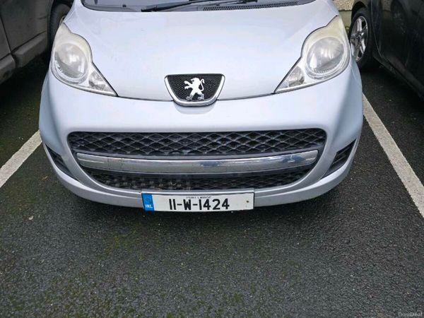 Peugeot 107 Hatchback, Petrol, 2011, Grey