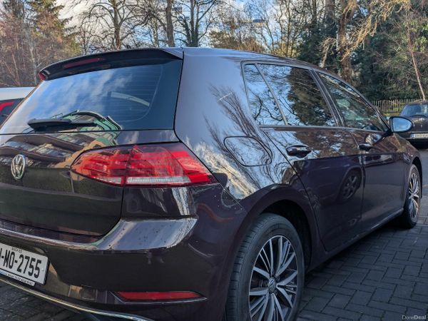 Volkswagen Golf Hatchback, Diesel, 2018, Black