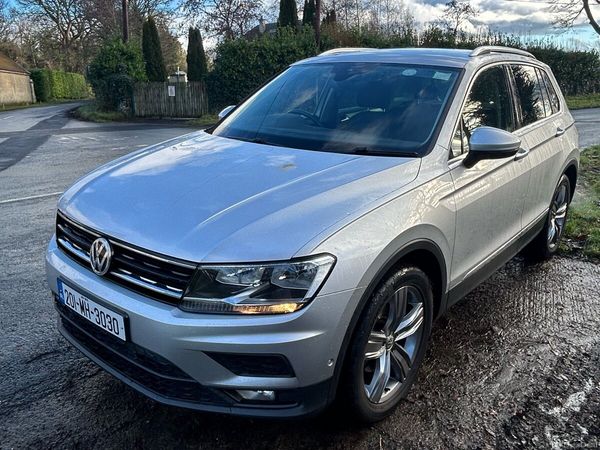Volkswagen Tiguan SUV, Petrol, 2020, Silver