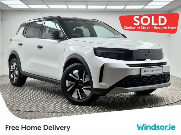 Opel Frontera SUV, Petrol Hybrid, 2026, White