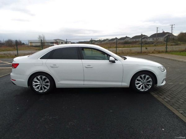 Audi A4 Saloon, Diesel, 2018, White