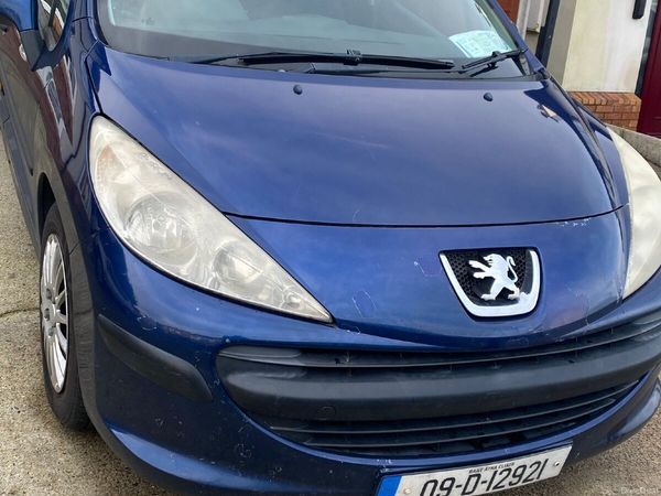 Peugeot 207 Hatchback, Petrol, 2009, Blue