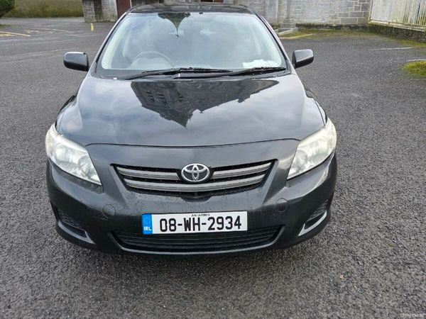 Toyota Corolla Saloon, Diesel, 2008, Black