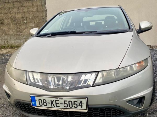 Honda Civic Hatchback, Petrol, 2008, Silver