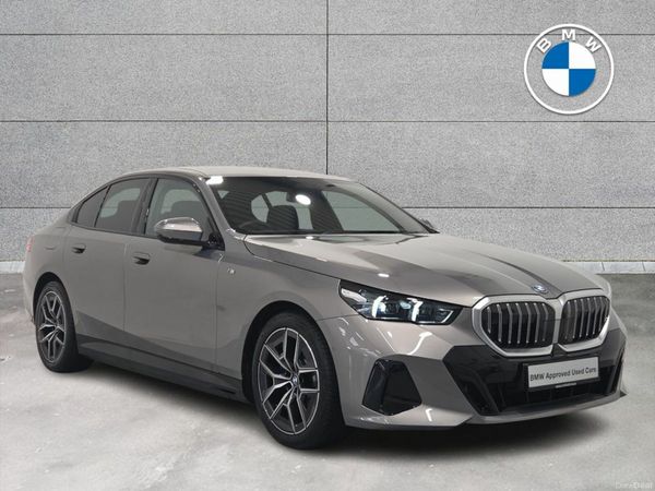 BMW 5-Series Saloon, Petrol Plug-in Hybrid, 2025, Grey