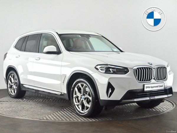 BMW X3 SUV, Petrol Plug-in Hybrid, 2024, White
