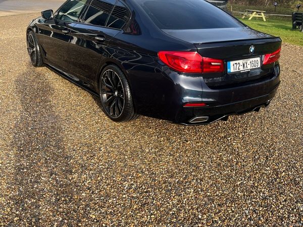 BMW 5-Series Saloon, Diesel, 2017, Black