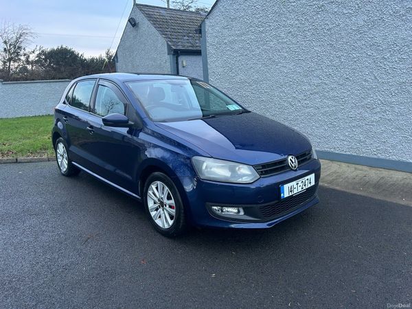 Volkswagen Polo Hatchback, Diesel, 2014, Blue