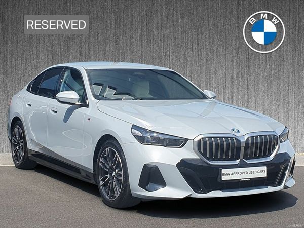 BMW 5-Series Saloon, Petrol Plug-in Hybrid, 2025, Grey
