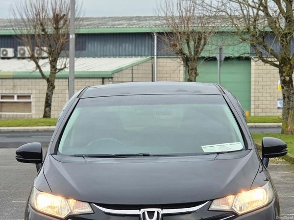 Honda Fit Hatchback, Petrol Hybrid, 2016, Black