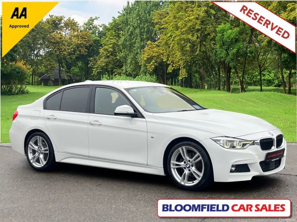 BMW 3-Series Saloon, Diesel, 2016, White