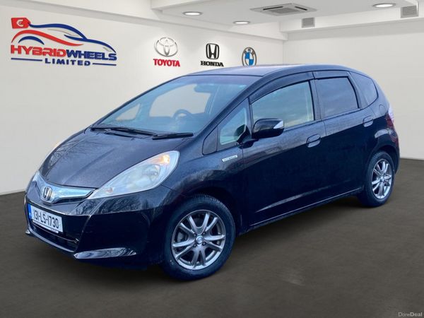 Honda Fit Hatchback, Petrol Hybrid, 2013, Black