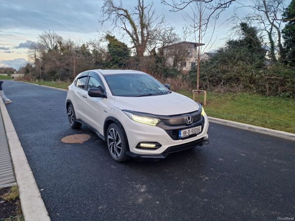 Honda Vezel Estate, Petrol Hybrid, 2019, White