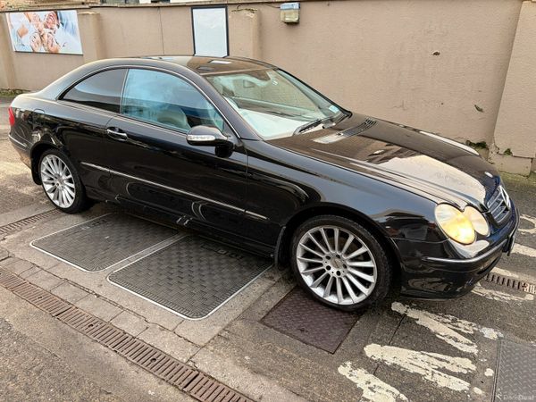 Mercedes-Benz CLK Coupe, Petrol, 2004, Black